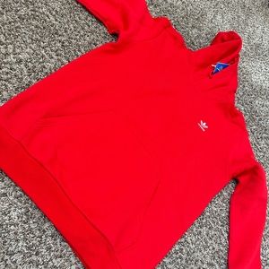 RED ADIDAS HOODIE BRAND NEW